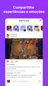 Gameram – Rede social de jogos