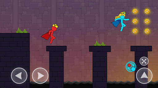 Red And Blue Stickman screenshots 1