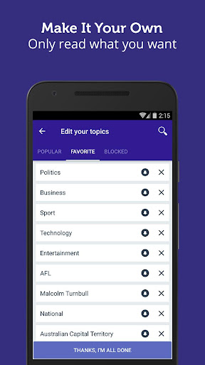 Australian Local & World News Screen 2