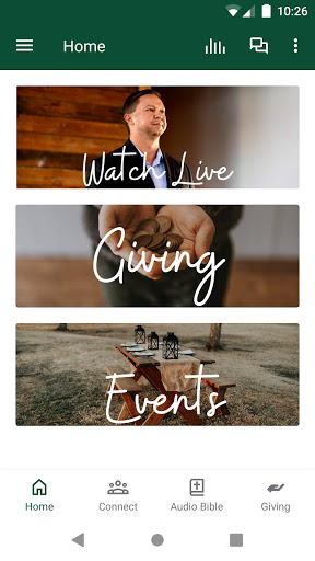 Android application Highland View Church screenshort