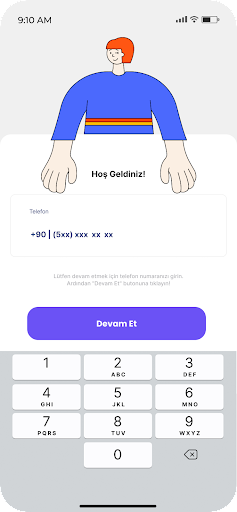 Android application QR PDKS screenshort