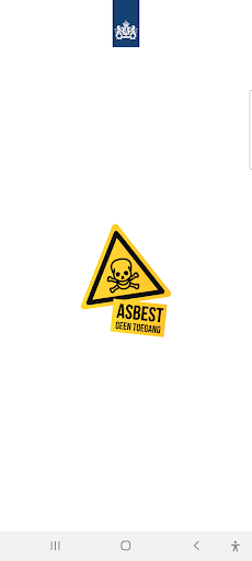 Android application Asbestwerkzaamheden screenshort