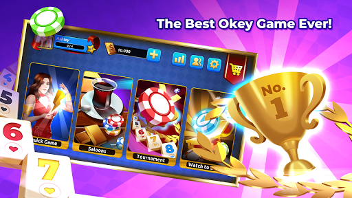 Okey Online - Real Players & Tournament 1.01.27 screenshots 1