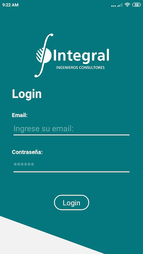 Android application Integral SA screenshort