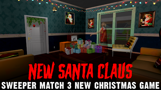 Screenshot 1 New Santa Claus Sweeper Match  android