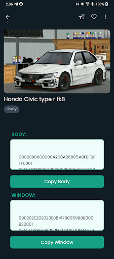 Skin FRLegends Livery Mod screenshot 9