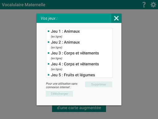 Lecteur Vocabulaire Maternelle Screen 3