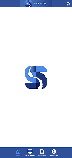 Android application SAGE MOVIL screenshort