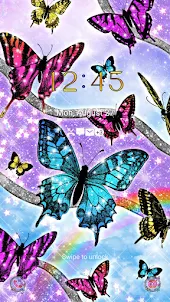 Butterfly Glitter - Wallpaper