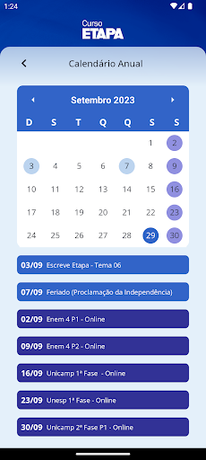Curso ETAPA - Área Exclusiva Screen 3