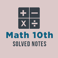 10th class math exercise solved book