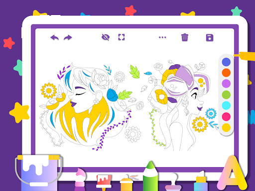 Screenshot of Kids Coloring Games: PlayTime