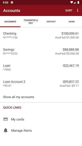 Mer Rouge State Bank Mobile Screen 3