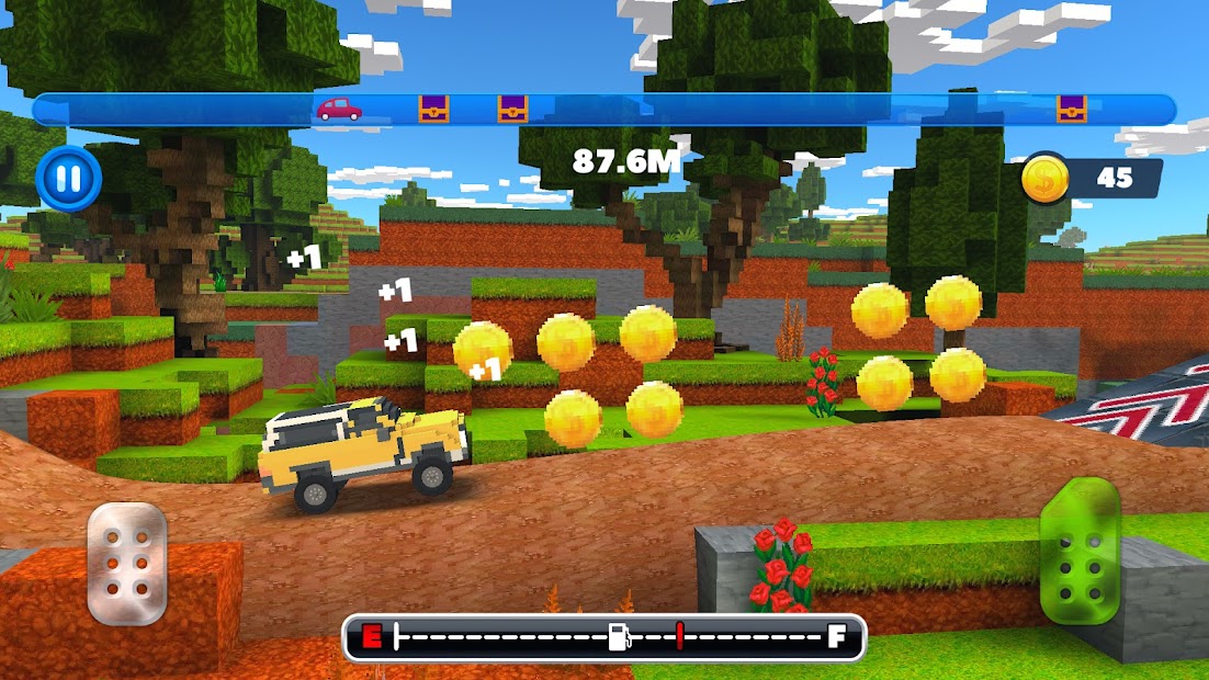 Imágen 7 Blocky Rider: Roads Racing android