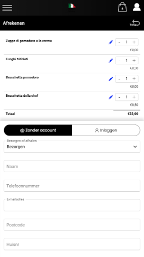 Tastefull Delivery Screen 3