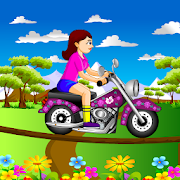 Sara bike riding Game for kids