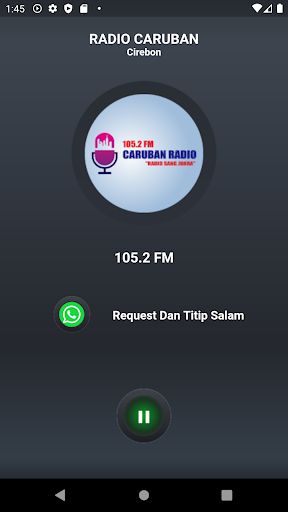 Android application Radio Caruban Cirebon screenshort
