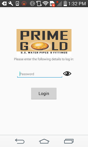 Android application Prime Gold screenshort