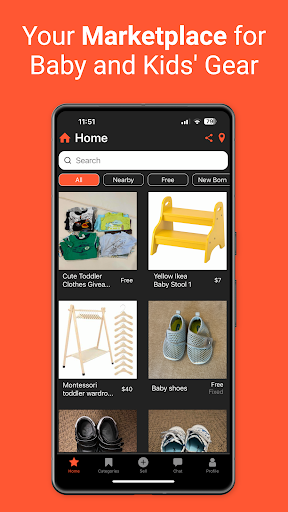 Android application Growr screenshort