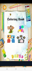 Cute Molang Coloring Book