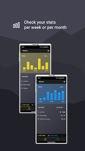 Optimum - routine, goal Screen 3