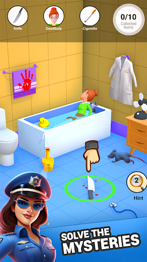 Android application Unsolved Case Files 3D screenshort