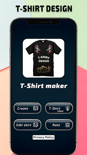 T Shirt Design - Custom Shirt Screenshot 1 - AppWisp.com
