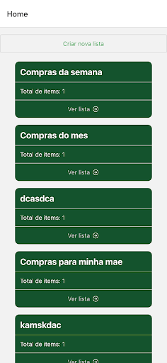 Android application ShopEase screenshort