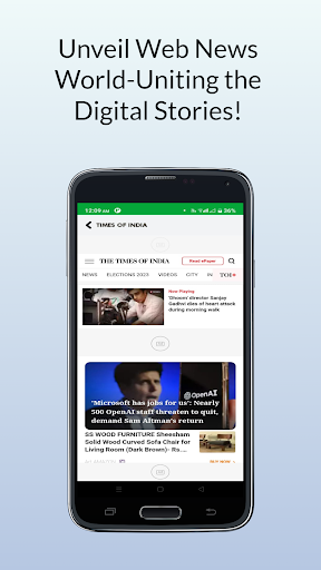 English News Plus - Live News Screen 3