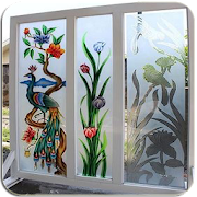 DESIGN GLASS STAINED