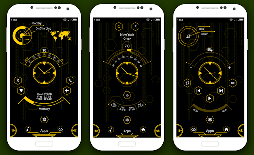 Screenshot of Modern ui launcher - App lock