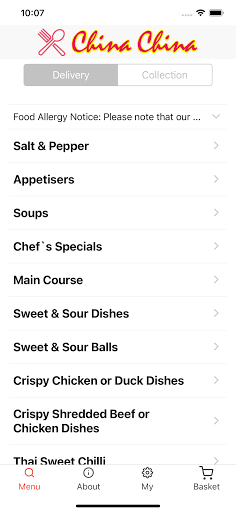 Android application China China Bradford screenshort