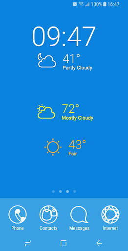 Android application Mt Chronus Weather Icons screenshort