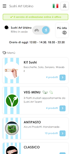 Sushi Art Urbino Screen 2