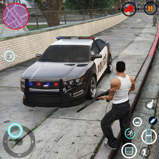 Nypd Police Car Chase Games 3d logo