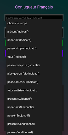 Conjugueur Français