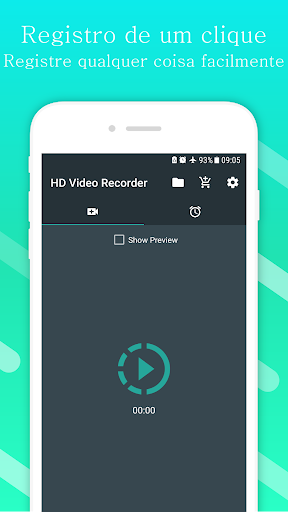 Visualização do aplicativo