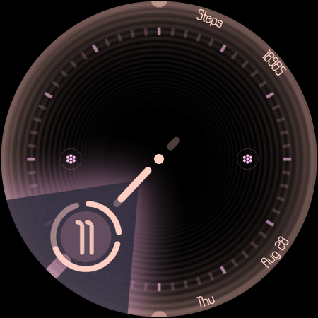 Glyph Mono Hand Watch Face