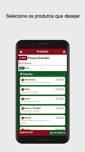 Calabria Delivery Screen 2