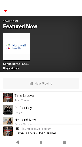PlayNetwork Business Music Screen 2