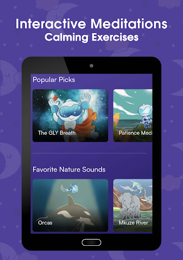 Screenshot of GLY: Learn to Meditate | Kids