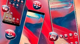 screenshot of 3D Color Gradient Theme