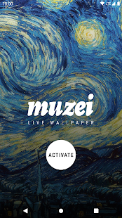 Muzei Live Wallpaper Capture d'écran