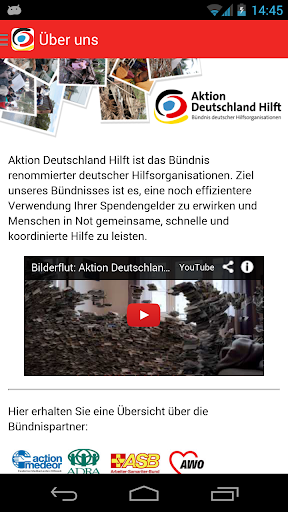 Aktion Deutschland Hilft e.V. Screen 2