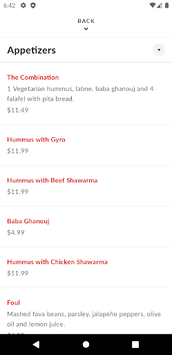 Falafel King Screen 3