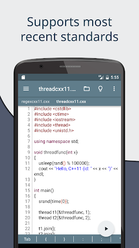 Cxxdroid - C/C++ compiler IDE - Education - apps