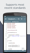 Cxxdroid - C/C++ compiler IDE screenshot 1