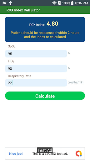 ROX Index Calculator Screenshot 3 - AppWisp.com