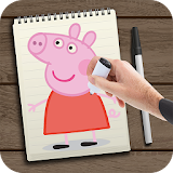 How To Draw Peppa Pig icon