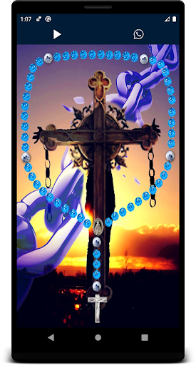 Android application Santo Rosario Liberación screenshort